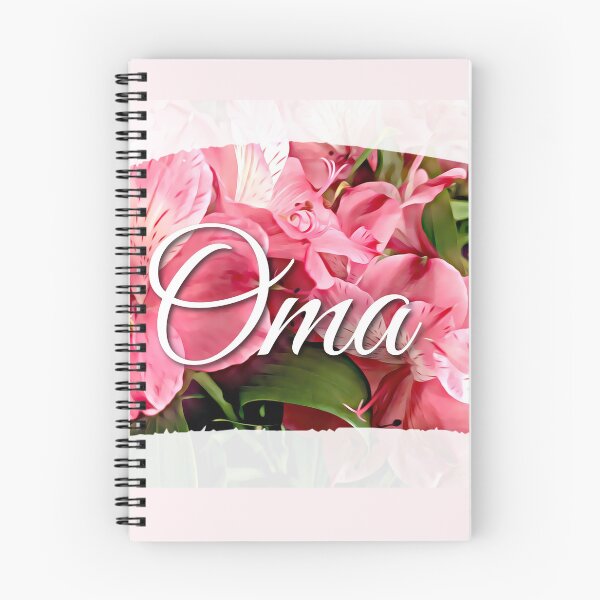 Item preview, Oma On Flower Background designed and sold by PandLcreations.