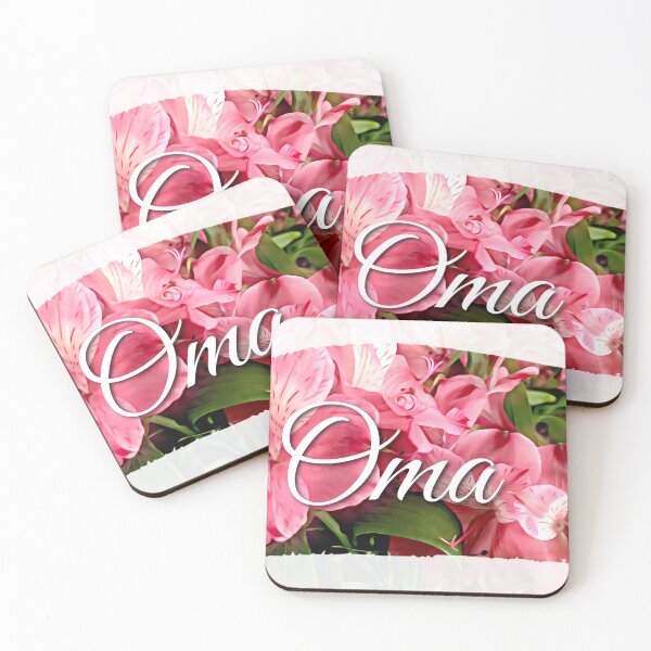 Item preview, Oma On Flower Background designed and sold by PandLcreations.
