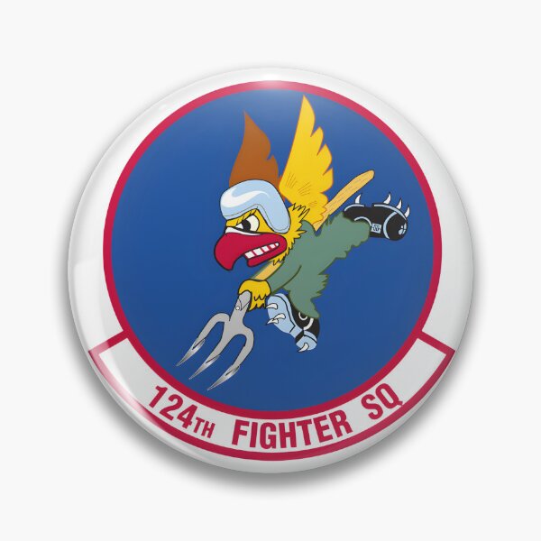 Item preview, Official Patch of the 124th Fighter Squadron designed and sold by CharlieDesings.