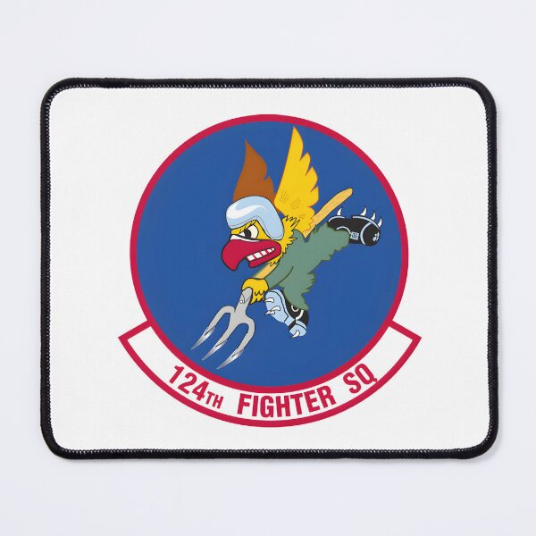 Item preview, Official Patch of the 124th Fighter Squadron designed and sold by CharlieDesings.