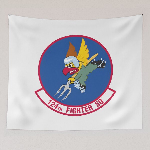 Item preview, Official Patch of the 124th Fighter Squadron designed and sold by CharlieDesings.