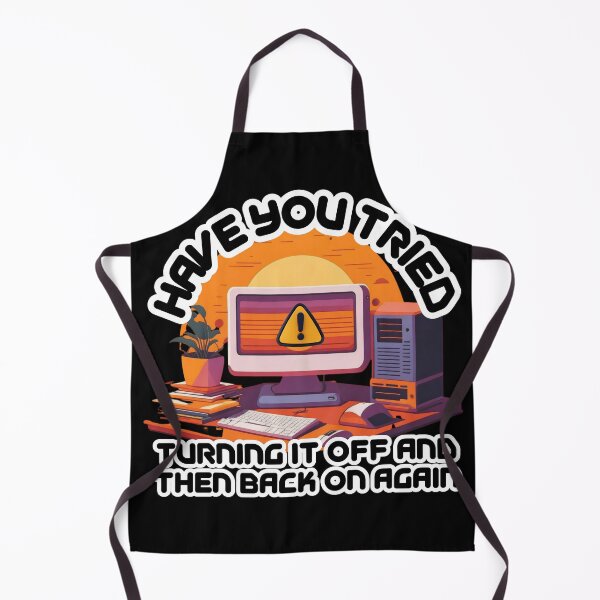 Item preview, Funny Tech Support Design – “Have You Tried Turning It Off and On Again?” Computer Humor Graphic for IT Pros & Gamers designed and sold by GFamilyC.