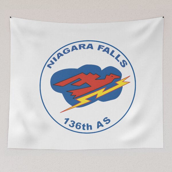 Item preview, Official Patch of the 136th Airlift Squadron designed and sold by CharlieDesings.