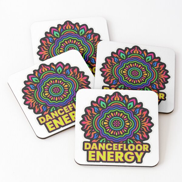 Item preview, Dancefloor Energy Psychedelic Mandala Rave Art designed and sold by |TRSSHOP|.