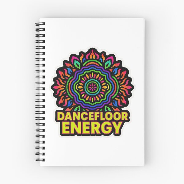 Item preview, Dancefloor Energy Psychedelic Mandala Rave Art designed and sold by |TRSSHOP|.