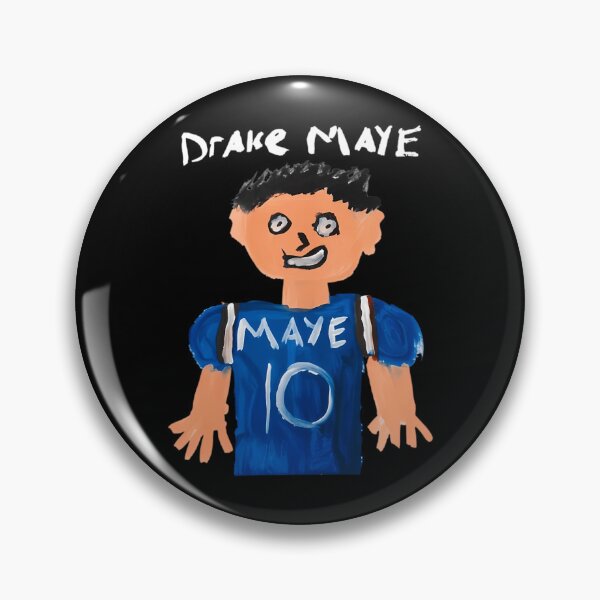 Item preview, Drake Maye Hand Drawn Painting designed and sold by SakinHossen.
