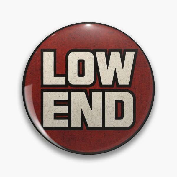Item preview, Low End Bass Minimal Underground Typography Design designed and sold by |TRSSHOP|.