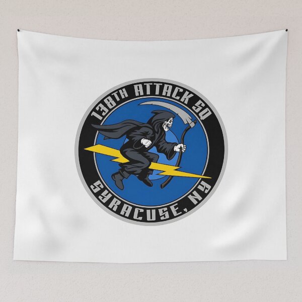 Item preview, Official Emblem of the 138th Attack Squadron "The Reapers" designed and sold by CharlieDesings.