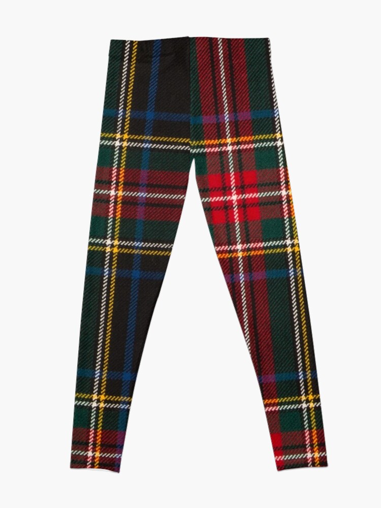 Alternate view of STEWART BLACK TARTAN Leggings