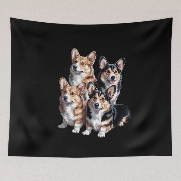 Item preview, Corgi Owner Pet Dog Lover Men Kids T designed and sold by joyouartArt.