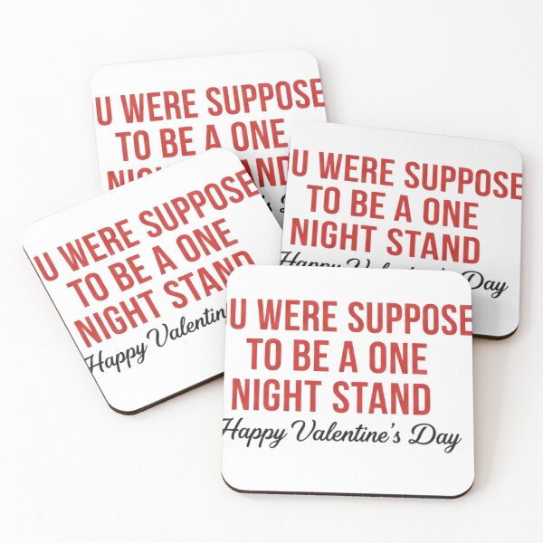Item preview, One Night Stand Anniversary - Funny Sarcastic Valentine designed and sold by MHD.