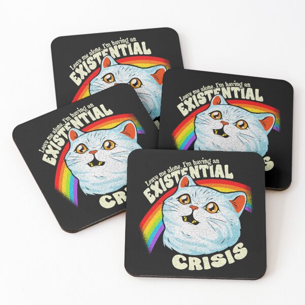 Item preview, existential crisis cat designed and sold by hunnydoll.