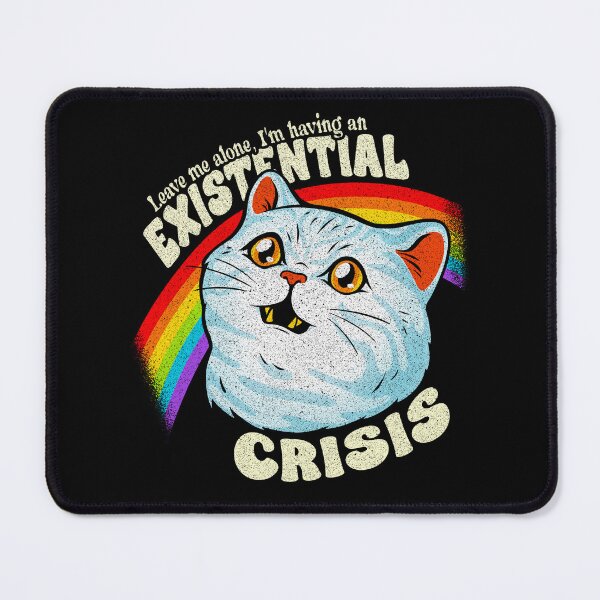 Item preview, existential crisis cat designed and sold by hunnydoll.