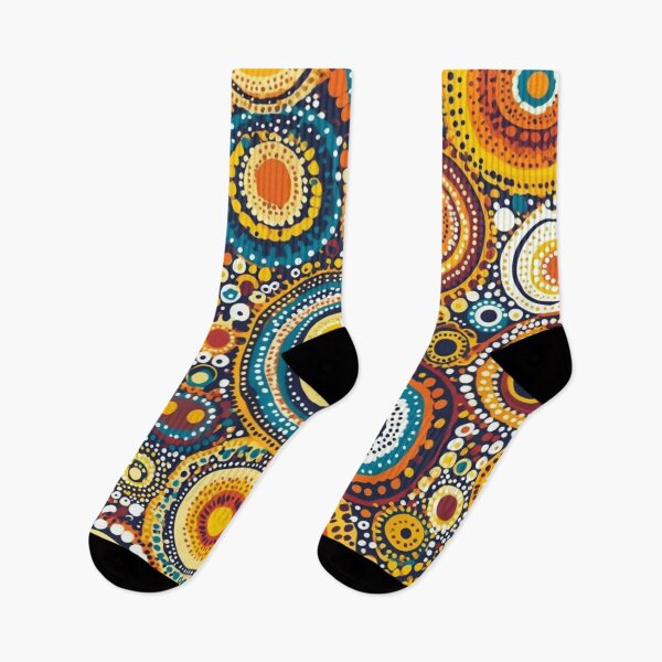 Item preview, Aboriginal Inspired Art - Housing Vivid Circles designed and sold by GrinGalore.