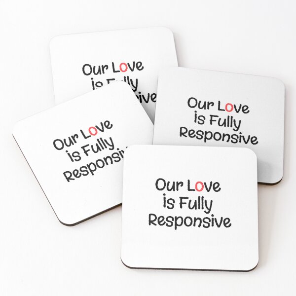 Item preview, Our Love Is Fully Responsive designed and sold by BoterhamDesign.
