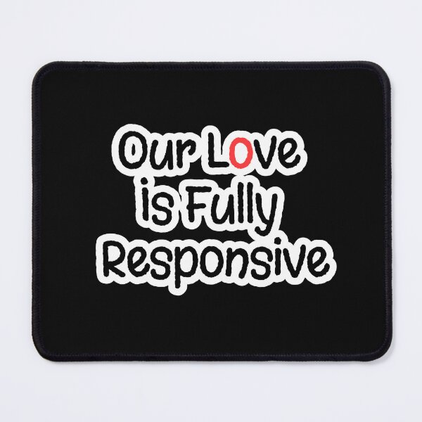 Item preview, Our Love Is Fully Responsive designed and sold by BoterhamDesign.