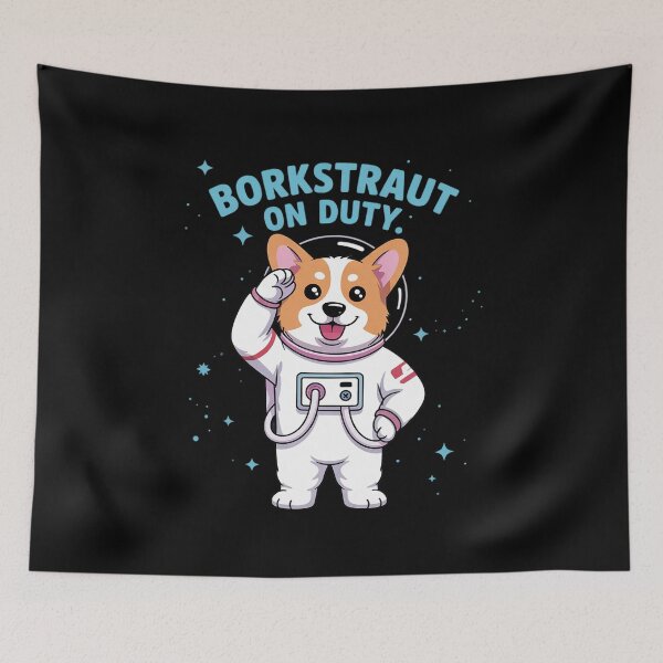 Item preview, Corgi Space Dog Astronaut Corgi Lover Galaxy Pet Humor  designed and sold by joyouartArt.