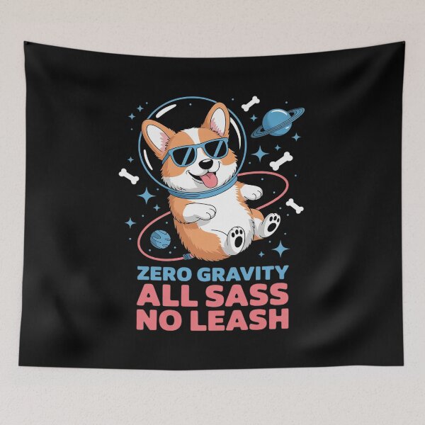 Item preview, Corgi Space Dog Astronaut Corgi Lover Galaxy Pet Humor  designed and sold by MarkLeedsArt.