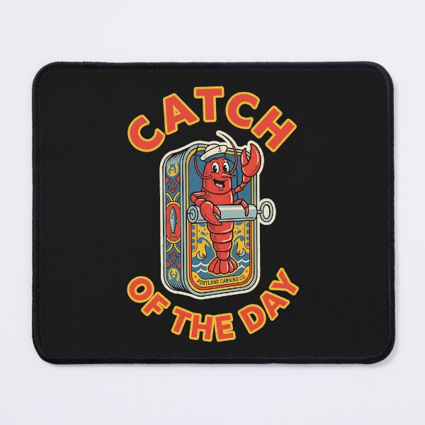 Item preview, Catch Of The Day Lobster Label designed and sold by EimSol.