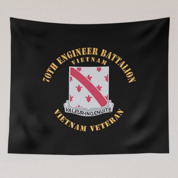 Item preview, Army - 70th Engineer Battalion - Vietnam Veteran X 300 designed and sold by Military Insignia Products.