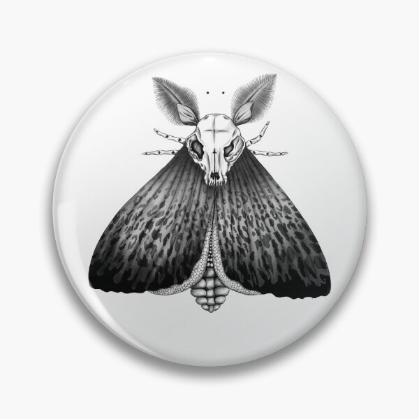 Item preview, Skull Moth Panther Mystical designed and sold by PolaMaku.