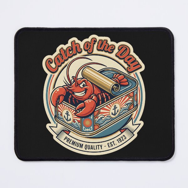 Item preview, Vintage Catch Of The Day Lobster designed and sold by EimSol.