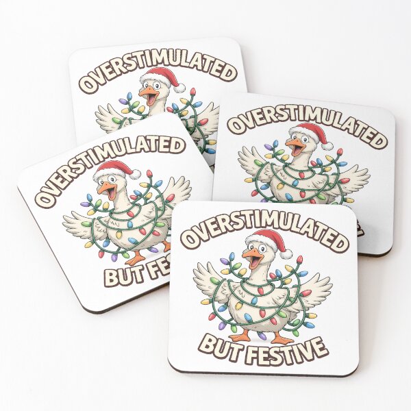 Item preview, Overstimulated But Festive designed and sold by kreativa01.
