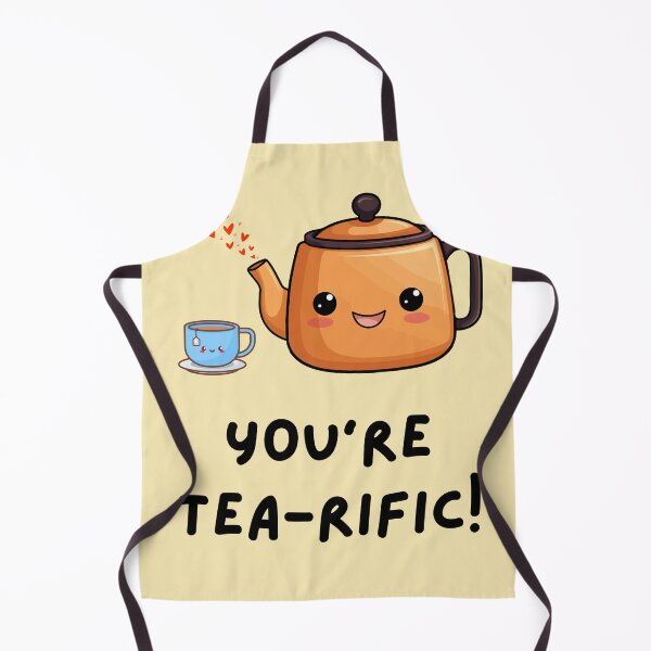 Item preview, You're Tea-Rific — A Playful Kettle Tea Greeting Card designed and sold by FestivityFinds.