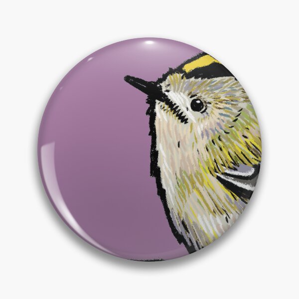 Item preview, Goldcrest – Bold Modern British Bird Illustration for Home & Lifestyle designed and sold by GWARTGB.