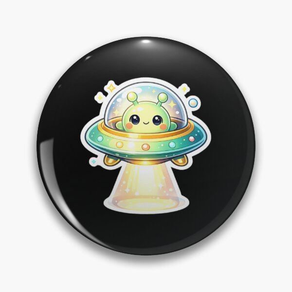 Item preview, Alien Flying UFO designed and sold by PatriciaNavar.