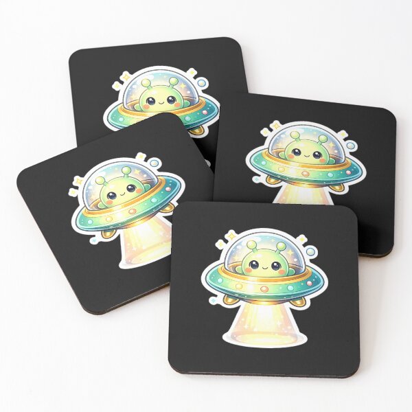 Item preview, Alien Flying UFO designed and sold by PatriciaNavar.