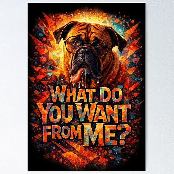 Item preview, What Do You Want From Me? designed and sold by STUDIO2026.