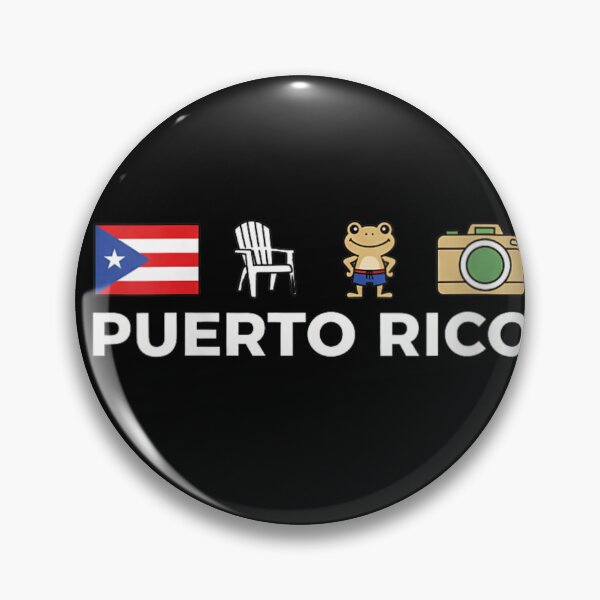 Item preview, Puerto Rico Flag Coqui Frog Beach Chair Camera Travel Souvenir designed and sold by BancaJone.