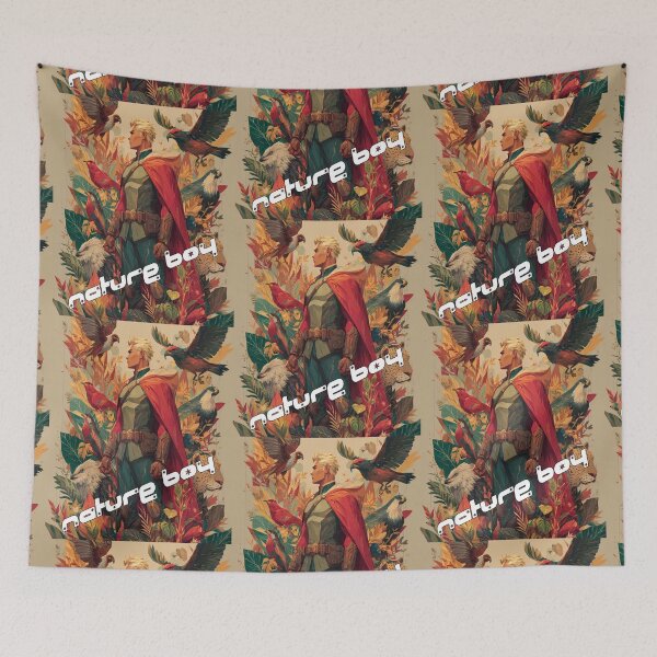 Item preview, Nature Boy: Defender of the Wild (Eco-Superhero with Exotic Animals) designed and sold by Ignorant-Artist.