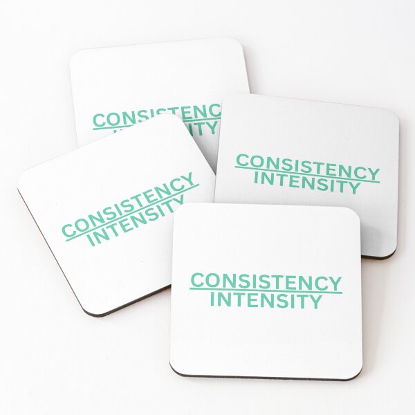 Item preview, Consistency Over Intensity designed and sold by Enrgym26.