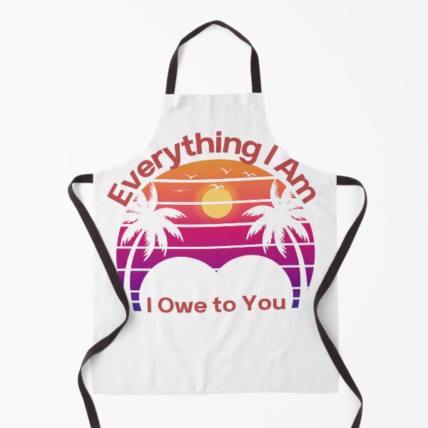 Item preview, Everything I Am I Owe to You – Retro Gratitude Quote designed and sold by VizoArt-Studio.