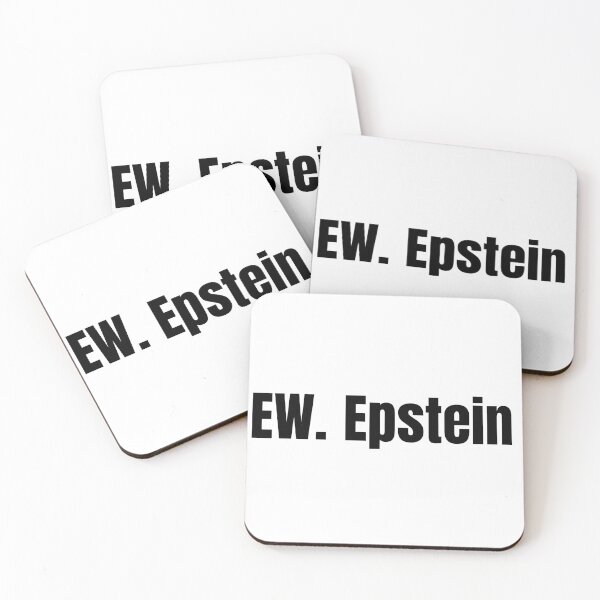 Item preview, EW. Epstein Typographic Quote Design Bold Minimal Text Art designed and sold by AlienTechs.