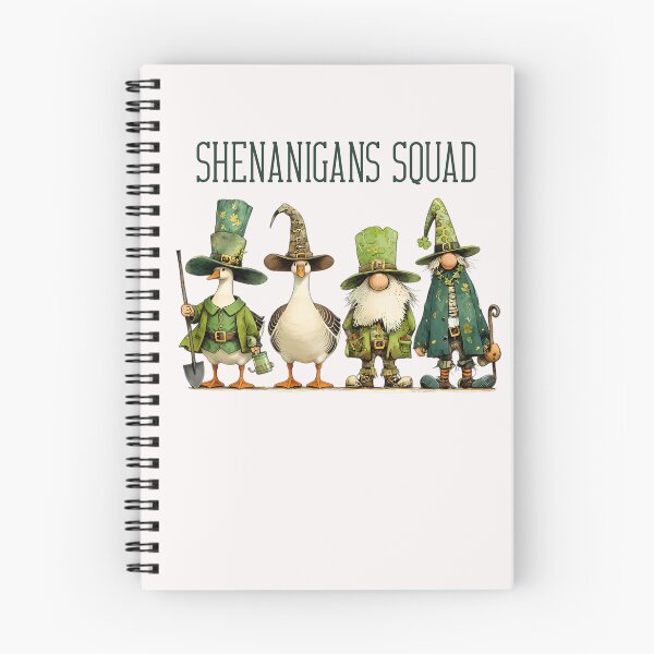 Item preview, Shenanigans Squad Goose and Gnome Illustration Whimsical  designed and sold by MTJ-Mushrooms.