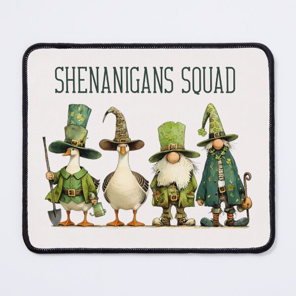 Item preview, Shenanigans Squad Goose and Gnome Illustration Whimsical designed and sold by MTJ-Mushrooms.
