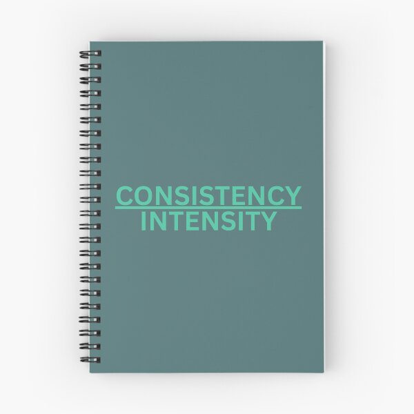 Item preview, Consistency Over Intensity designed and sold by Enrgym26.