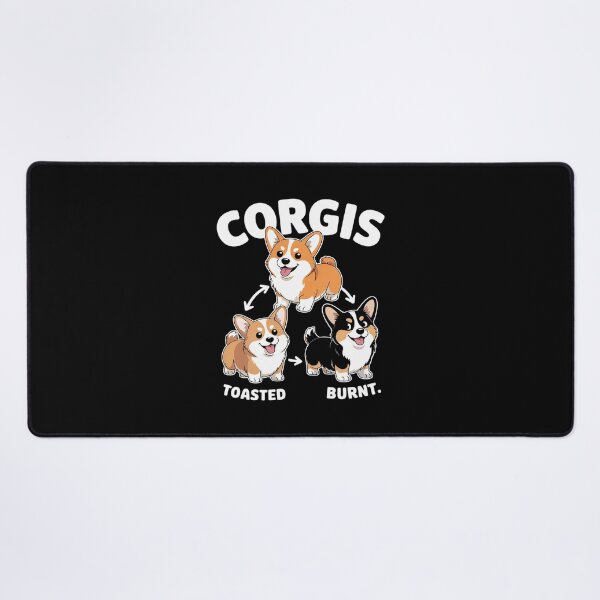 Item preview, Dog Lovers Untoasted Toasted Burnt Corgi designed and sold by joyouartArt.