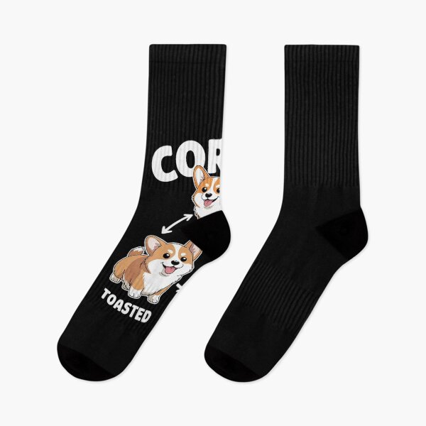 Item preview, Dog Lovers Untoasted Toasted Burnt Corgi designed and sold by joyouartArt.