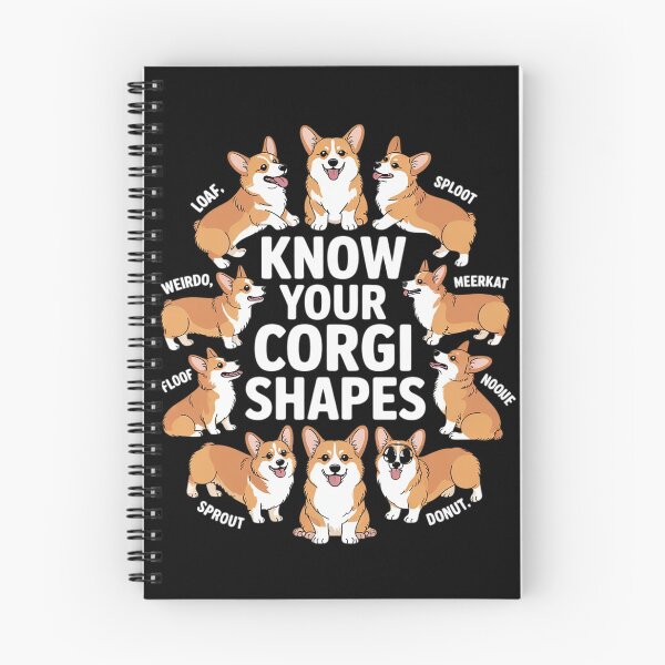 Item preview, Know Your Corgi Shapes Cute Welsh Dog Lover designed and sold by MarkLeedsArt.