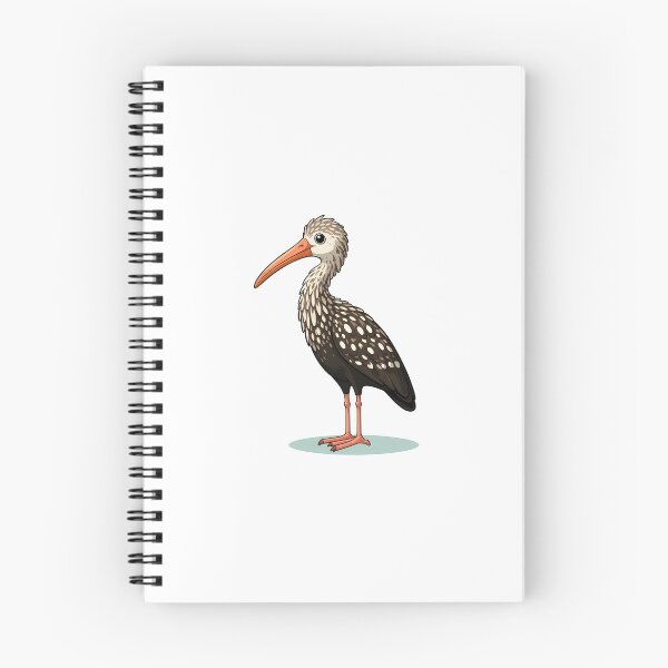 Item preview, Illustration of a playful bird standing on a light blue surface with a cheerful expression. designed and sold by cave-canvas.