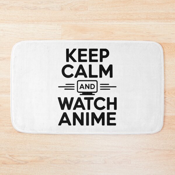 Item preview, Keep Calm and Watch Anime designed and sold by Frank Ring.