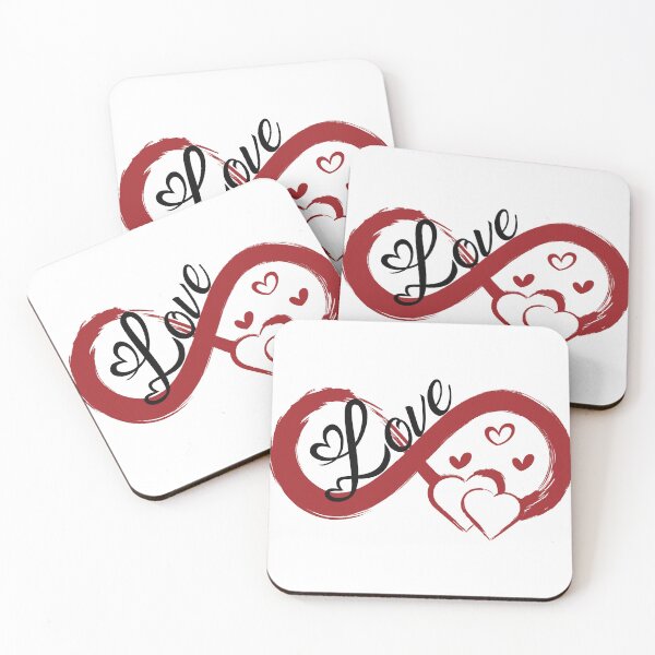 Item preview, Infinity Love Heart Symbol – Forever Love Romantic Minimal Design designed and sold by Graphic Botique.