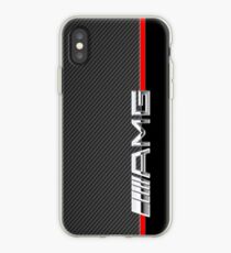 mercedes benz amg logo carbon iPhone Case