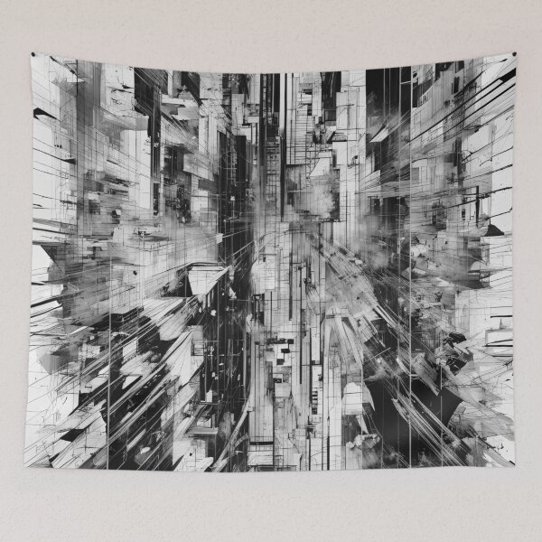 Item preview, Genesis Noir | Dark Abstract City designed and sold by StudioDestruct.