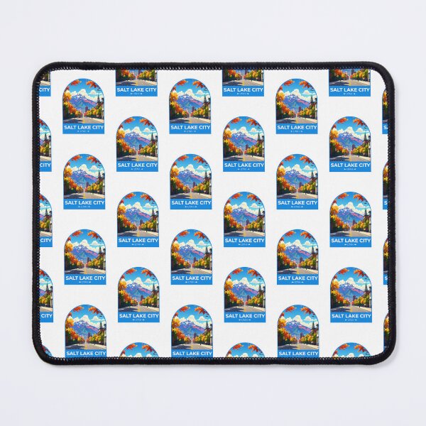 Item preview, Salt Lake City Utah Travel Sticker designed and sold by TulipaGraphics.