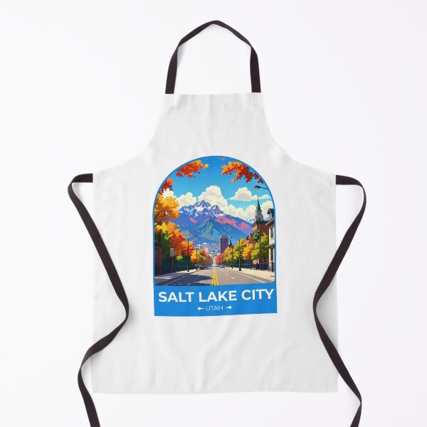 Item preview, Salt Lake City Utah Travel Sticker designed and sold by TulipaGraphics.